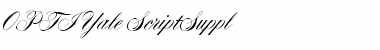 Download OPTIYale Regular Font Title Preview
