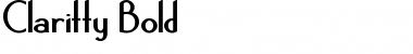 Download Claritty_Bold Normal Font Title Preview