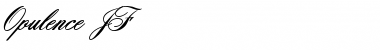 Download OpulenceJF Regular Font Title Preview