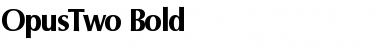 Download OpusTwo Bold Font Title Preview