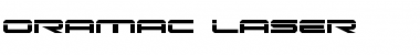 Download Oramac Laser Laser Font Title Preview