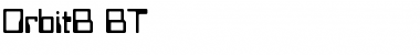 Download OrbitB BT Font Title Preview