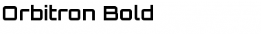 Download Orbitron Bold Font Title Preview