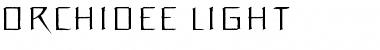 Download Orchidee Light Font Title Preview