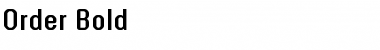 Download Order Bold Font Title Preview
