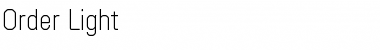 Download Order Light Regular Font Title Preview
