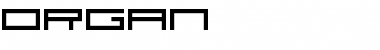 Download Organ Regular Font Title Preview