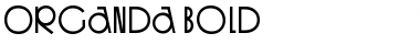 Download Organda Bold Font Title Preview