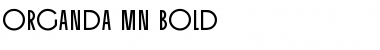 Download Organda MN Bold Font Title Preview