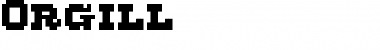 Download Orgill Regular Font Title Preview