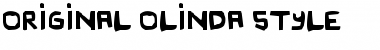 Download Original Olinda Style Display Font Title Preview