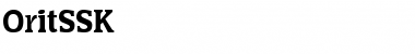 Download OritSSK Regular Font Title Preview
