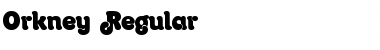 Download Orkney Regular Font Title Preview