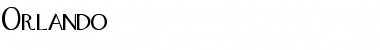 Download Orlando Normal Font Title Preview