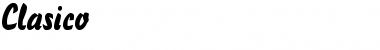 Download Clasico Regular Font Title Preview