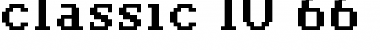Download classic 10_66 Regular Font Title Preview