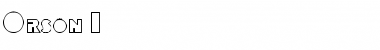Download Orson 1 Normal Font Title Preview