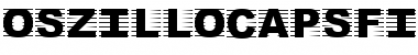 Download OszilloCapsFirst Regular Font Title Preview