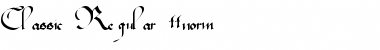 Download Classic Regular Font Title Preview