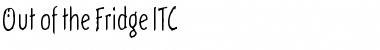 Download Out of the Fridge ITC Light Font Title Preview