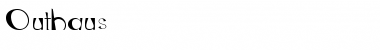 Download Outhaus Medium Font Title Preview