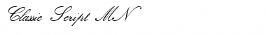 Download Classic Script MN Regular Font Title Preview