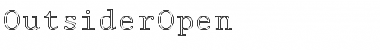 Download OutsiderOpen Regular Font Title Preview