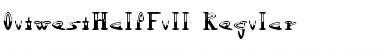 Download OutwestHalfFull Regular Font Title Preview