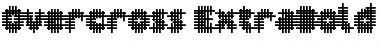 Download Overcross ExtraBold Font Title Preview