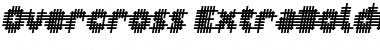 Download Overcross ExtraBoldOblique Font Title Preview
