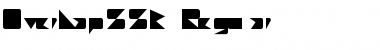 Download OverLapSSK Regular Font Title Preview