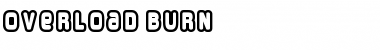Download Overload Burn Regular Font Title Preview