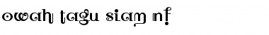 Download Owah Tagu Siam NF Regular Font Title Preview