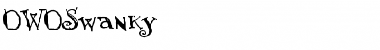 Download OWOSwanky Regular Font Title Preview