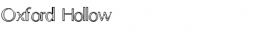 Download Oxford Hollow Regular Font Title Preview