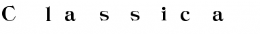 Download Classica-Heavy Regular Font Title Preview