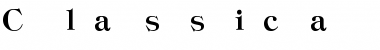 Download Classica-Heavy Regular Font Title Preview