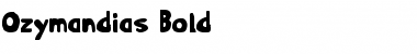 Download Ozymandias Bold Bold Font Title Preview