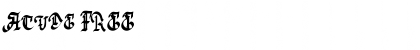 Download Acude FREE Regular Font Title Preview