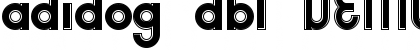 Download adidog dbl DEMO Regular Font Title Preview
