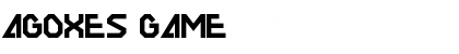Download AGOXES GAME Regular Font Title Preview
