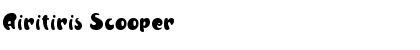 Download Airitiris Scooper Bold Font Title Preview
