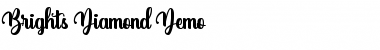 Download Brights Diamond Regular Font Title Preview