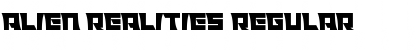 Download Alien Realities Regular Font Title Preview