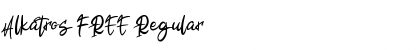 Download Alkatros FREE Regular Font Title Preview