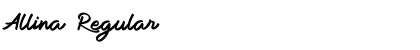 Download Allina Regular Font Title Preview