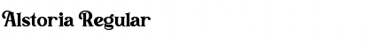 Download Alstoria Regular Font Title Preview