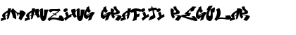 Download Amanzing Grafiti Regular Font Title Preview