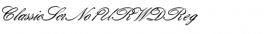 Download ClassicScrNo1URWDReg Regular Font Title Preview