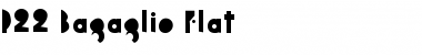 Download P22 Bagaglio Flat Regular Font